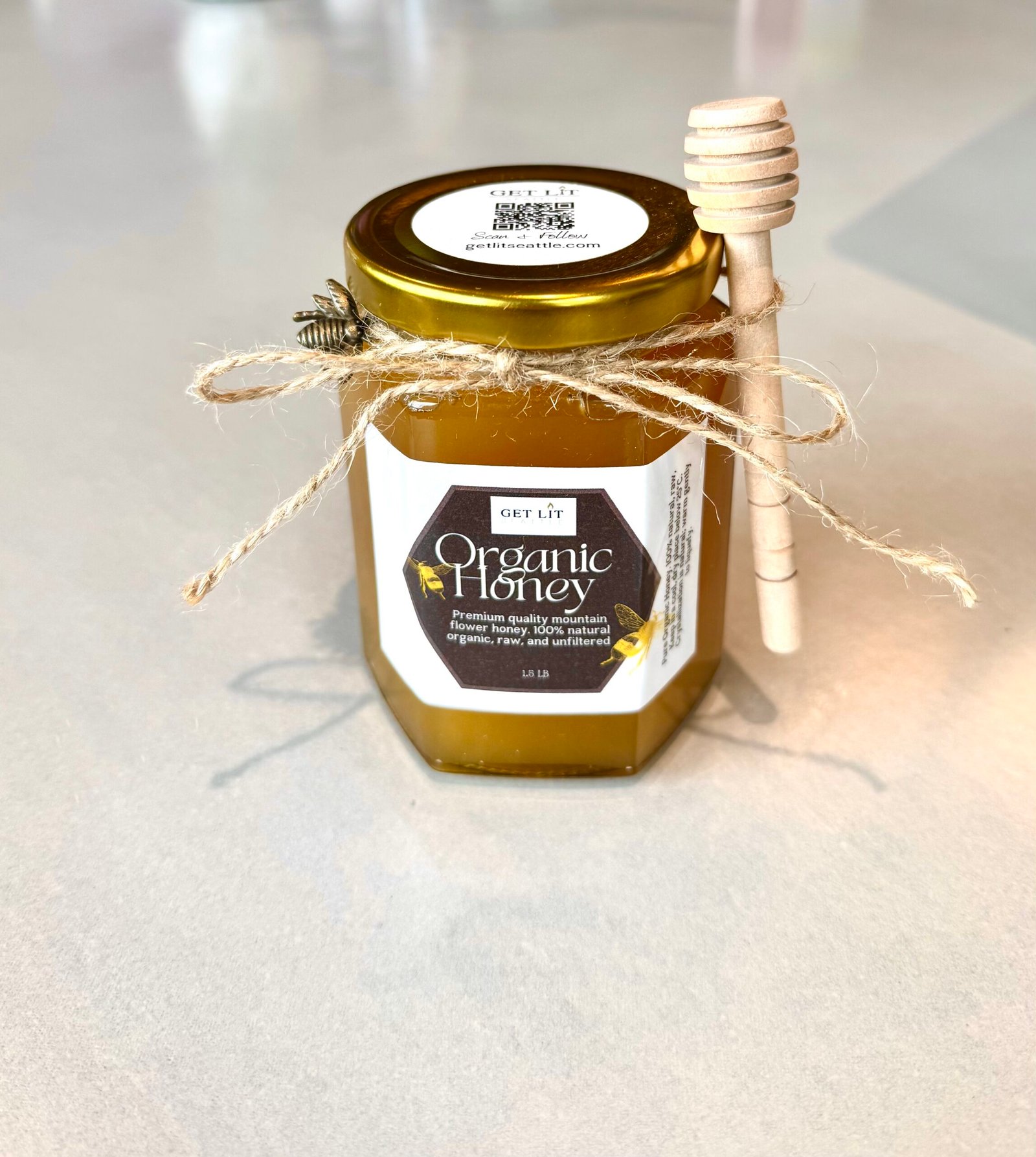 Organic Honey 1lb