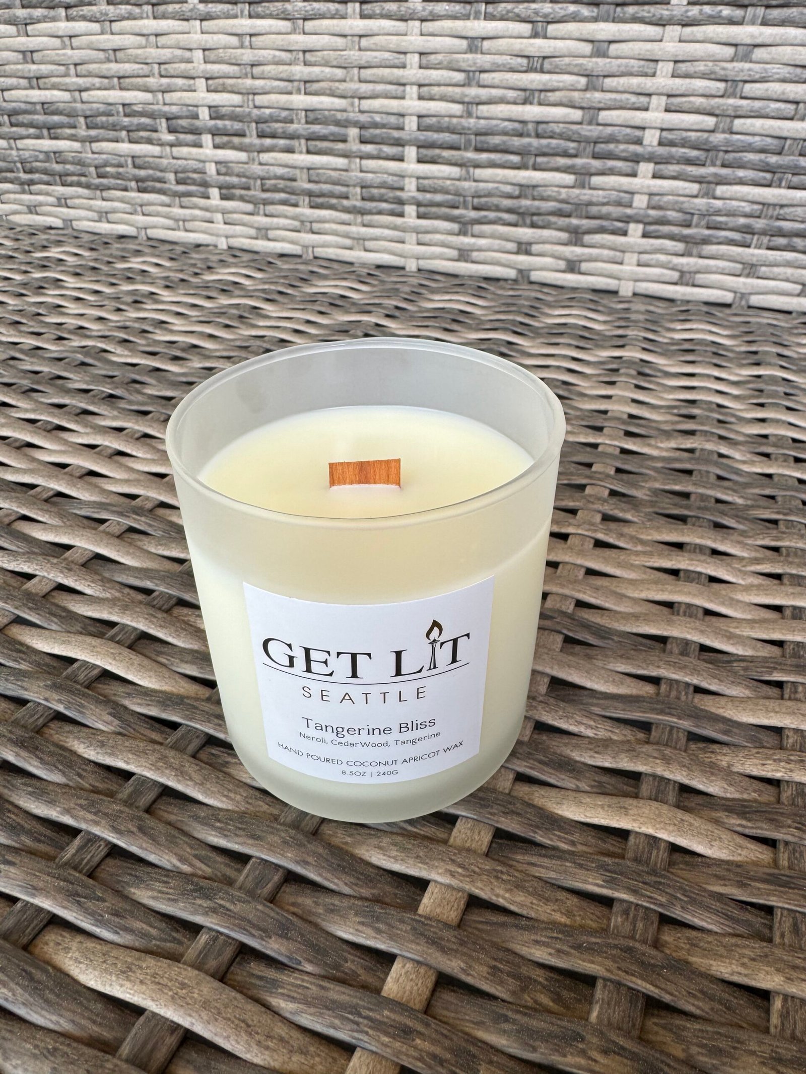 Tangerine Bliss Candle - Seasonal - Image 2