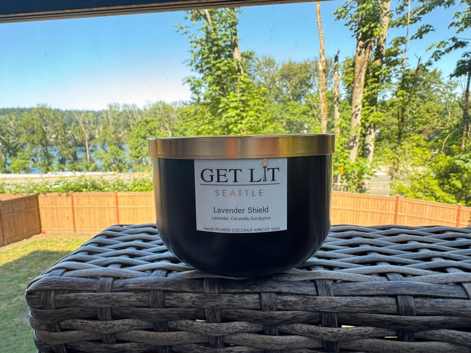 Lavender Shield Large Candle - Seasonal - Image 2