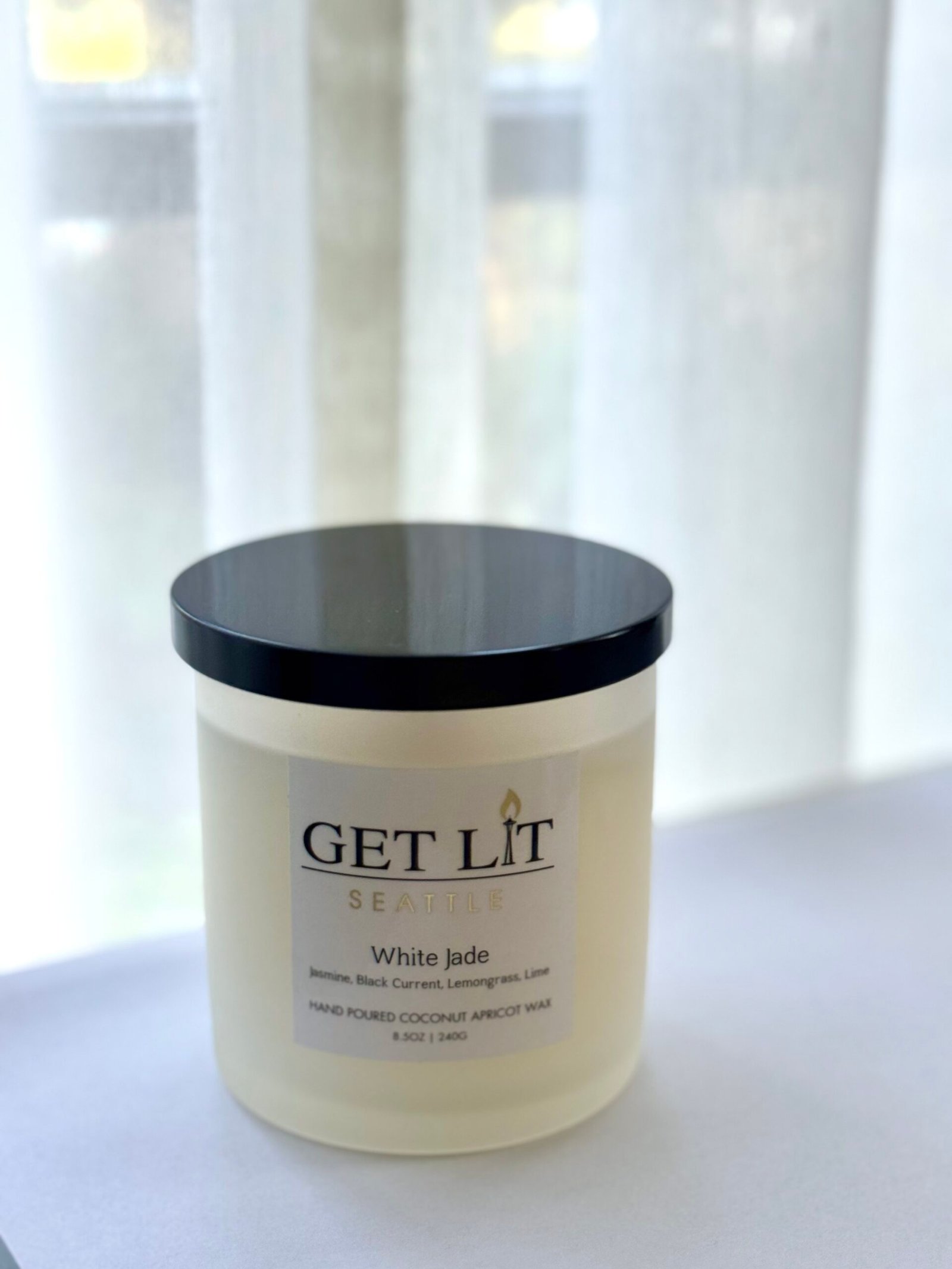 White Jade Candle - Seasonal