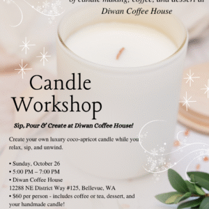 Candle Making Workshop 10/26