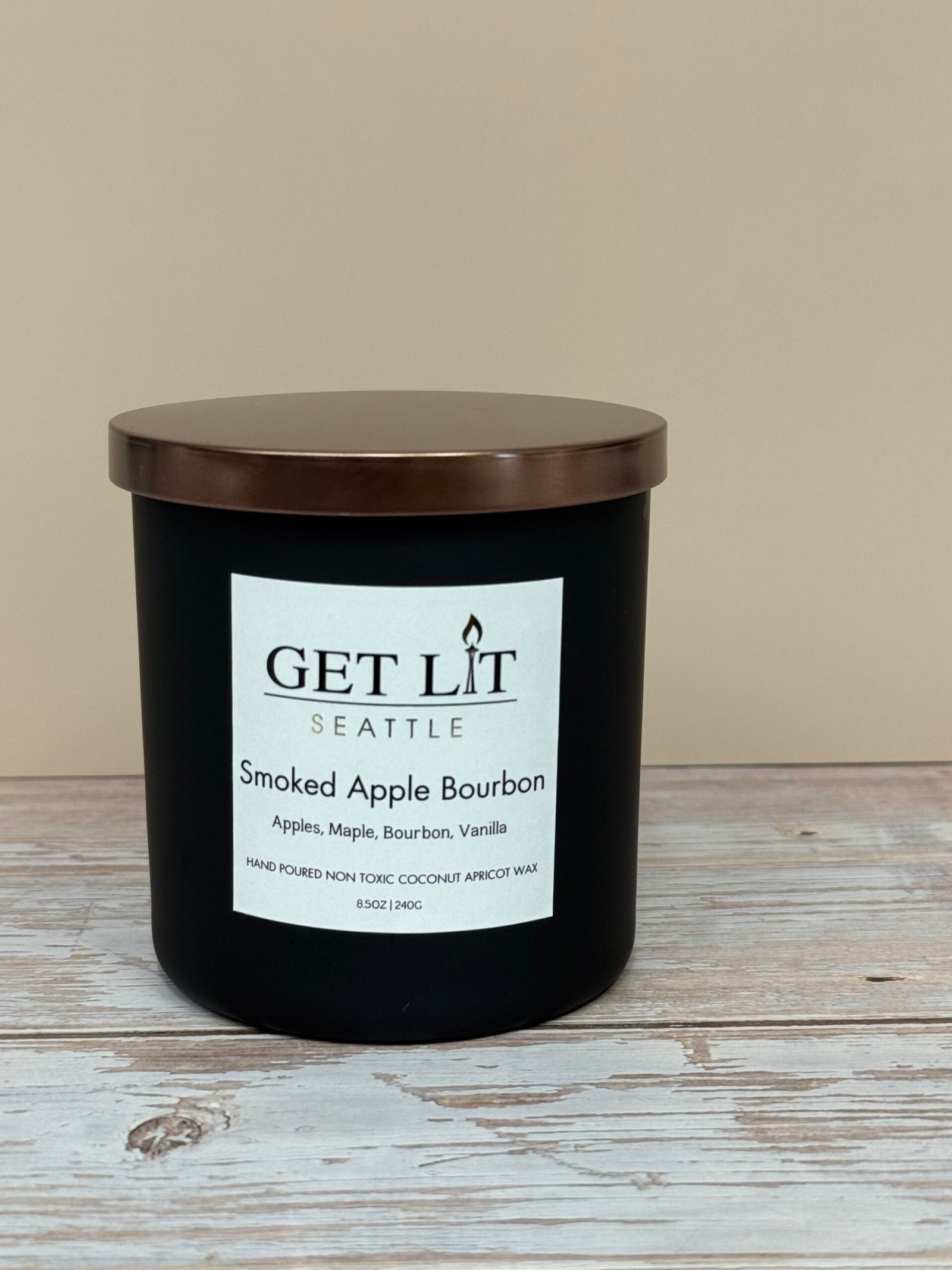 Smoked Apple Bourbon Candle - Seasonal