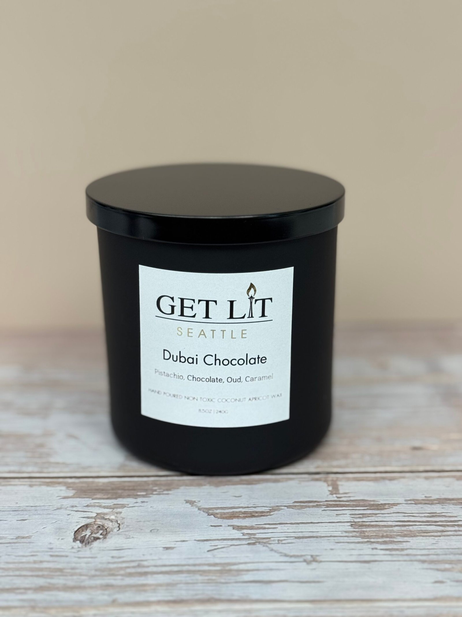 Dubai Chocolate Candle - Seasonal
