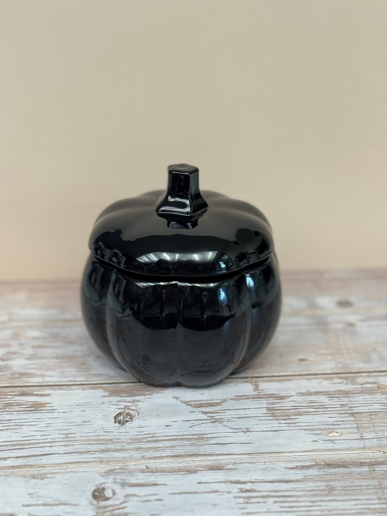 Black Pumpkin Candle