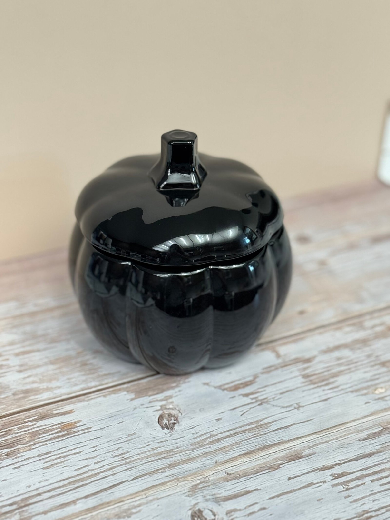 Black Pumpkin Candle - Image 2