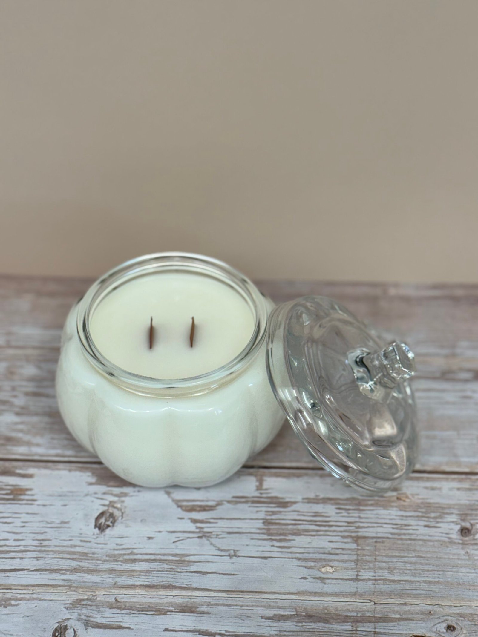 White Pumpkin Candle - Image 2